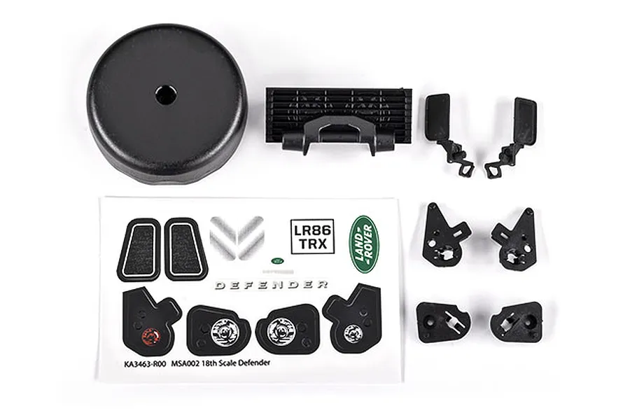 Traxxas TRX-4M Body Accessory Set image 73430