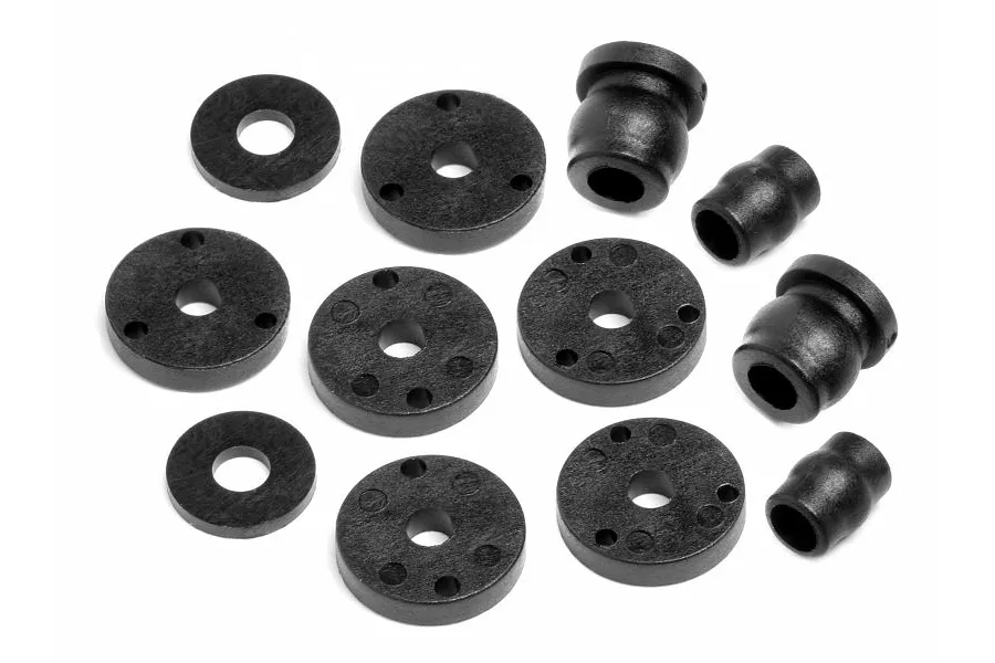 HPI Firestorm/Blitz Shock Piston/Ball Set image 7346