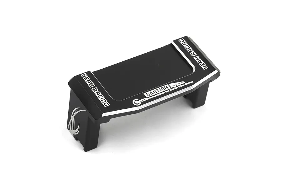 Yeah Racing Black Aluminium Servo Mount for Traxxas 4-Tec image 1