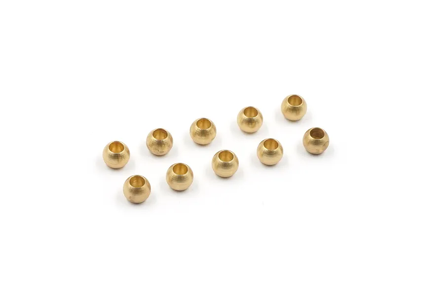 Yeah Racing 5.8mm Brass Pivot Balls 10Pcs for Kyosho Optima / Optima Mid image 73496