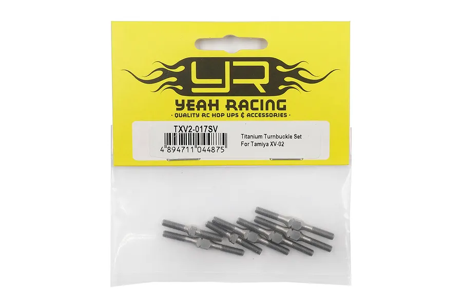 Yeah Racing Titanium Adjustable Turnbuckles 7Pcs for Tamiya XV-02 image 2