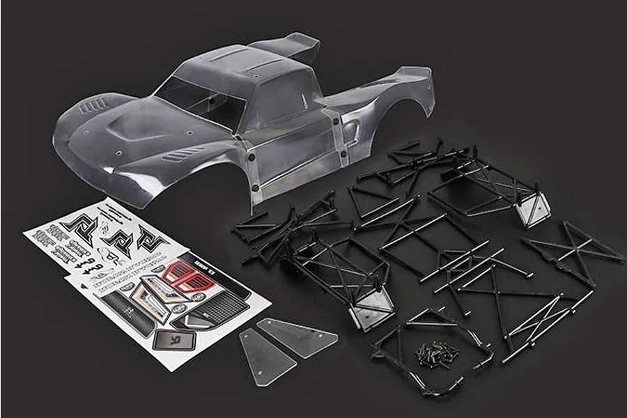 Rovan 1/5 5IVE-T Clear Unpainted Body Shell &amp;amp; Roll Cage Kit image 73529