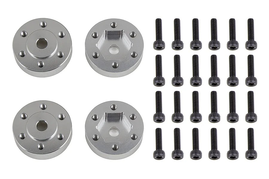 Element RC Aluminium Beadlock Hex Adapters 4Pcs image 73583
