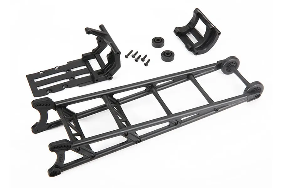 Traxxas Black Complete Adjustable Wheelie Bar w/ Mount image 73588