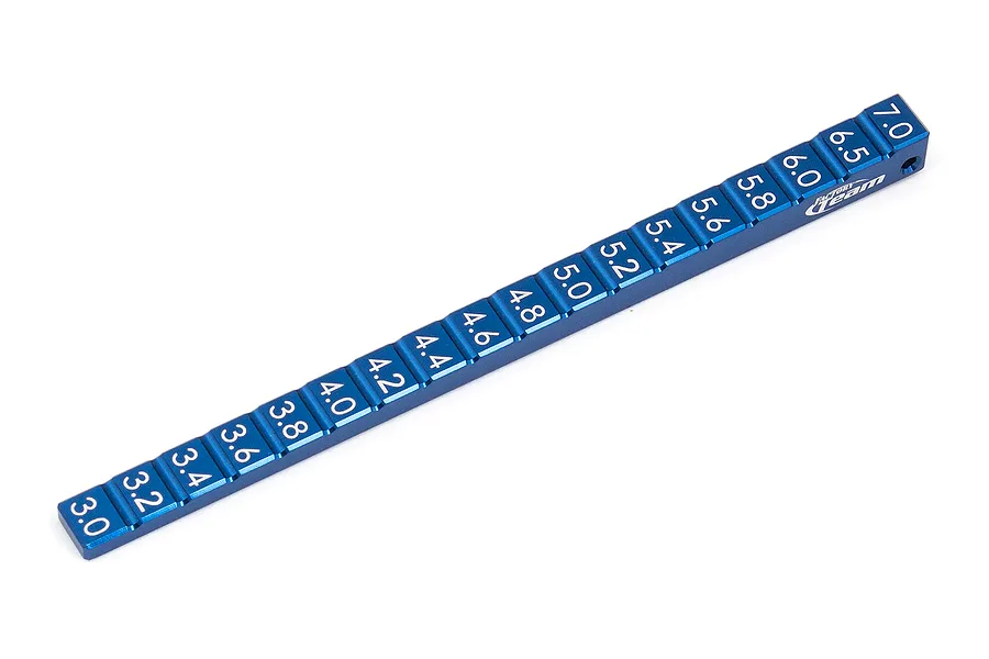 Factory Team Aluminium TC Ride Height Gauge - Blue image 73613