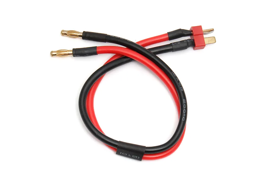 Reedy Power Deans Charging Lead w/ 4mm Bullet Connectors image 73651