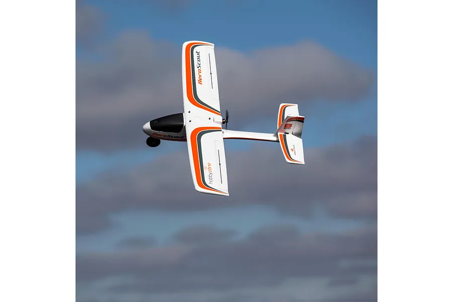 HobbyZone RC Plane AeroScout S 2 1.1m Trainer RTF Basic with Safe Select Technology image 73794