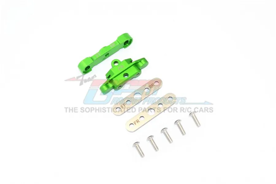 GPM Blue Aluminium Front Lower Suspension Arm Tie Bar Set image 73821