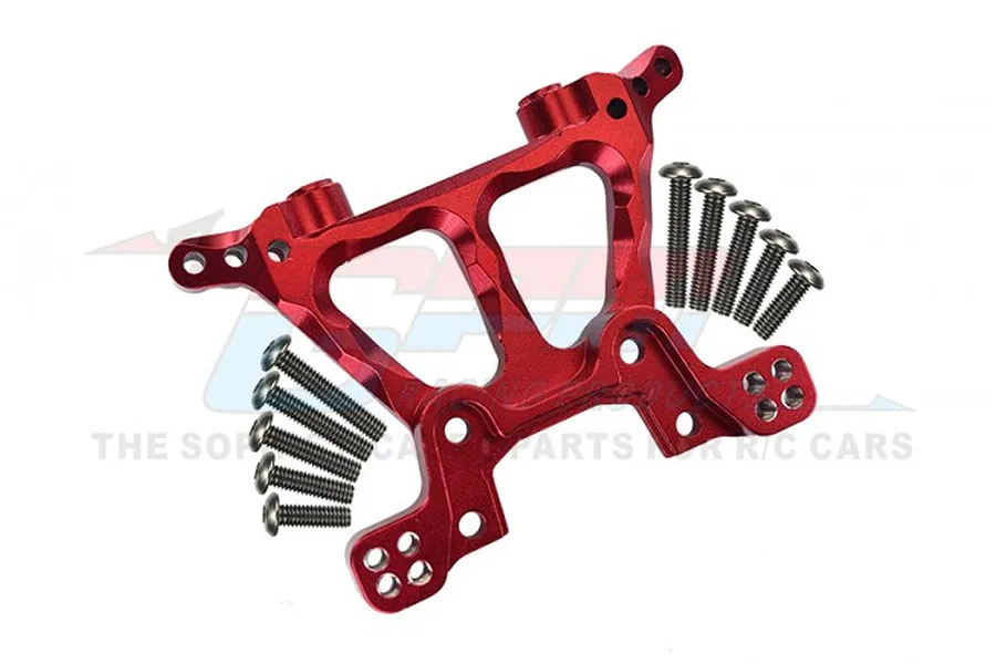 GPM Red Aluminium Front Shock Tower image 1