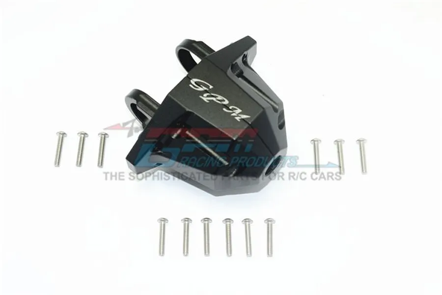 GPM Black Aluminium Rear Differential/Axle Case Carrier image 73849
