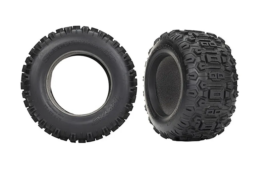 Traxxas 3.8&amp;quot; Sledgehammer Tyres w/ Foam Inserts 2Pcs image 73866