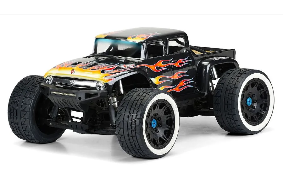 Pro-Line 1/6 1956 Ford F-100 Trimmed Clear Unpainted Body Shell image 73896