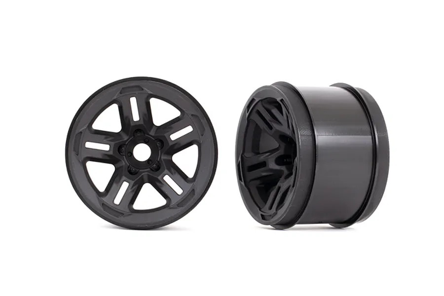 Traxxas 3.8&amp;quot; Black RIms 2Pcs image 73920