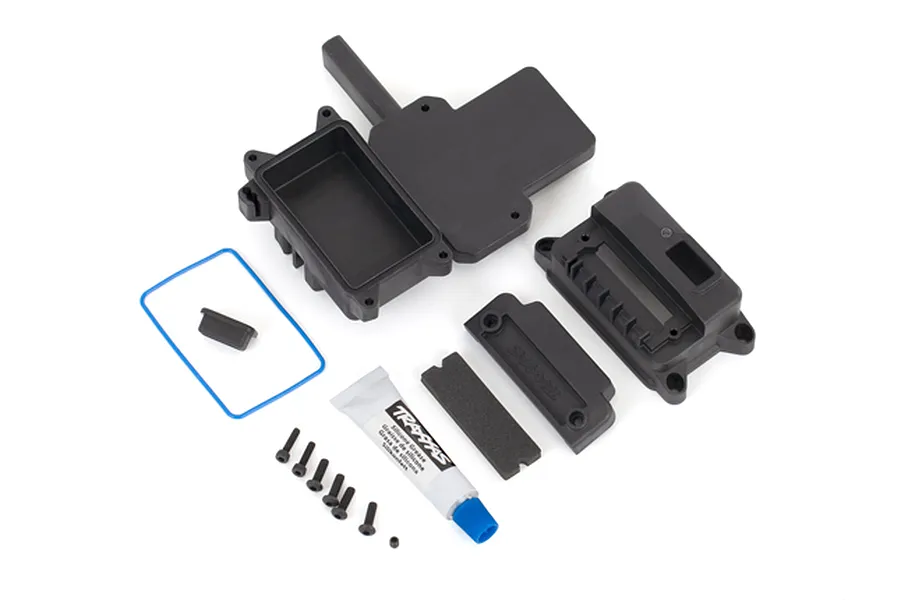 Traxxas Sealed Receiver Box Set w/ ESC Mount image 73949