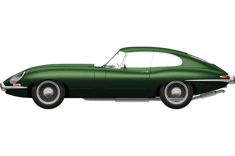 Airfix 1/43 Jaguar E-Type Scaled Plastic Model Starter Kit image 73999