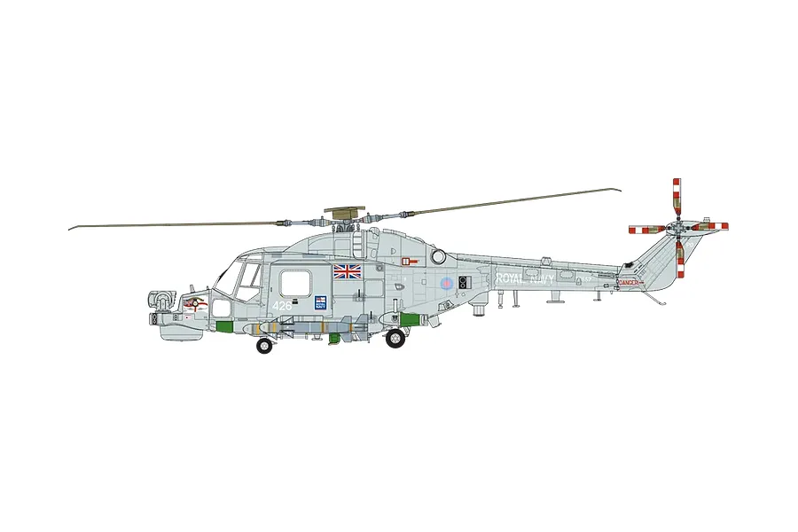 Airfix 1/48 Westland Lynx HMA8/Mk.88/Mk.90B Scaled Plastic Model Kit