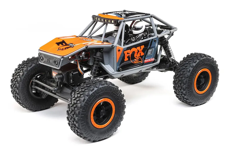 Axial UTB18 Capra Unlimited RC Rock Crawler Electric 4WD 1/18 Scale RTR - Fox Edition Grey image 74146