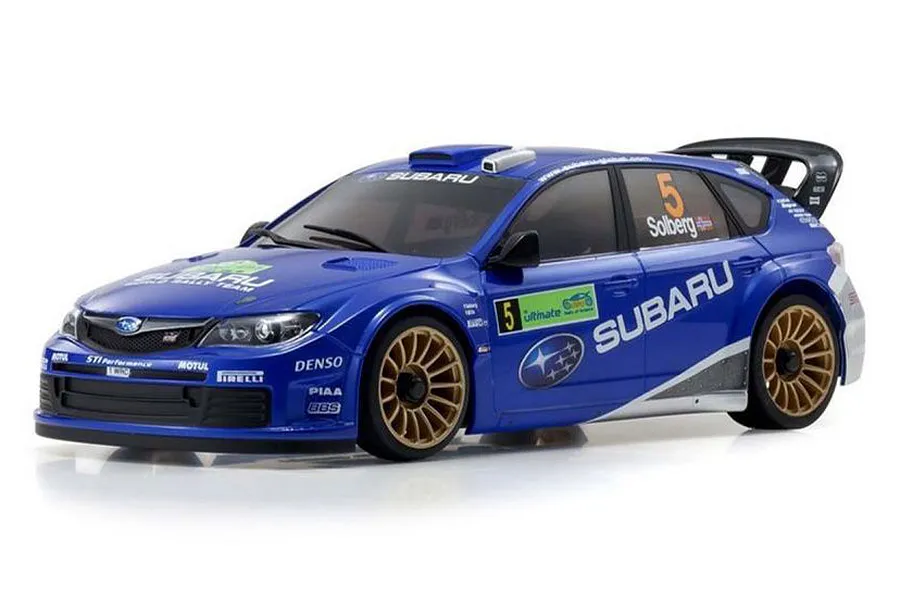 Kyosho Mini-Z 2008 WRC Subaru Impreza RC Drift Car Electric AWD RTR - Blue image 74187