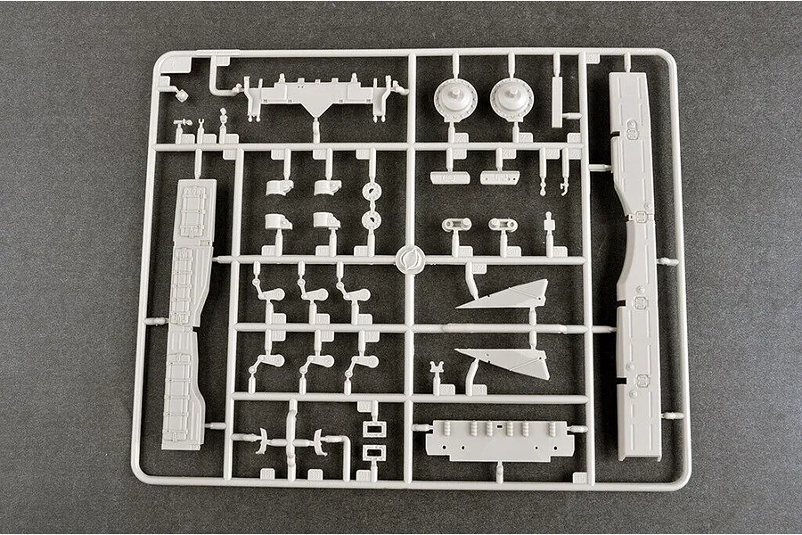 Trumpeter 1/35 Russian T-72B3 w/ 4S24 Soft Case ERA &amp;amp; Grating Armour Scaled Plastic Model Kit image 74256