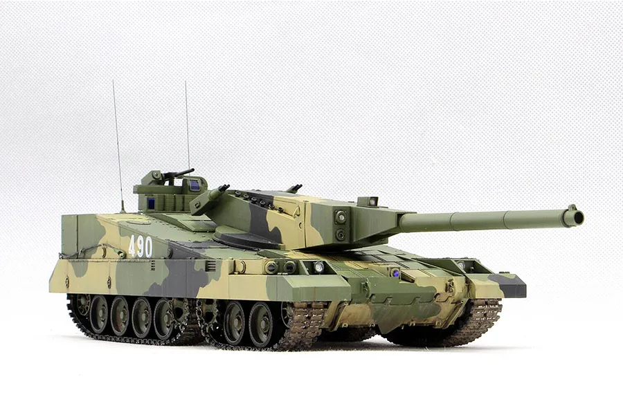 Trumpeter 1/35 Soviet Object 490B Prototype Tank Scaled Plastic Model Kit image 74306