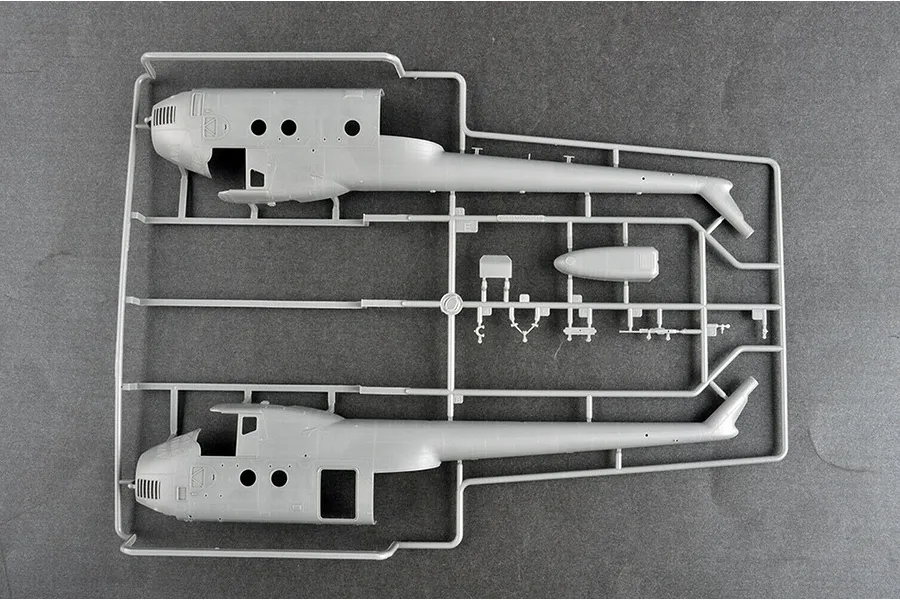 Trumpeter 1/48 Soviet Mi-4 Hound Transport Helicopter Scaled Plastic Model Kit image 74374
