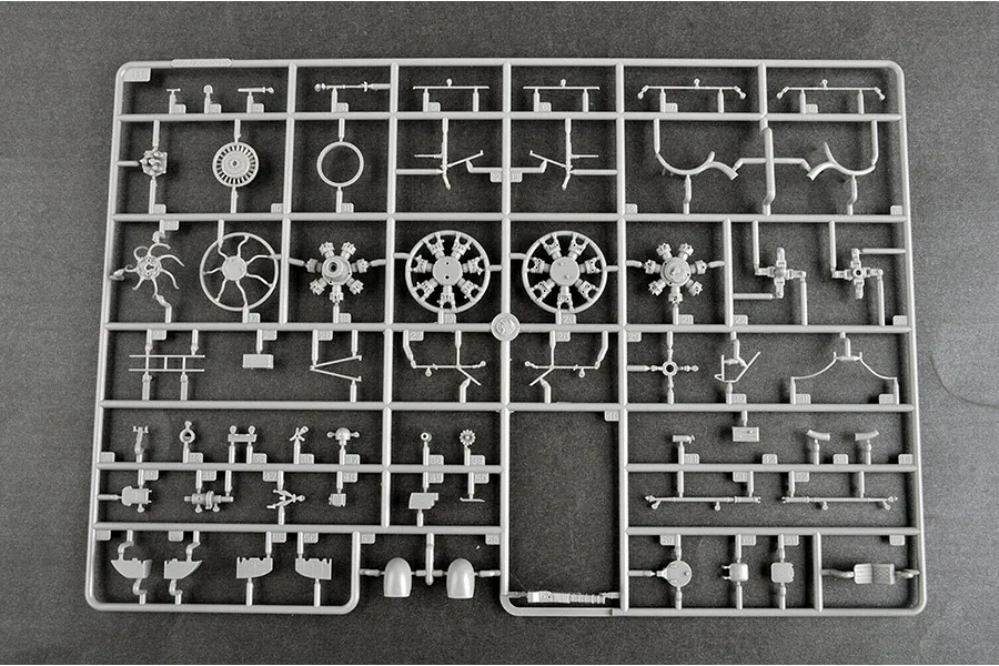Trumpeter 1/48 Soviet Mi-4 Hound Transport Helicopter Scaled Plastic Model Kit image 74376