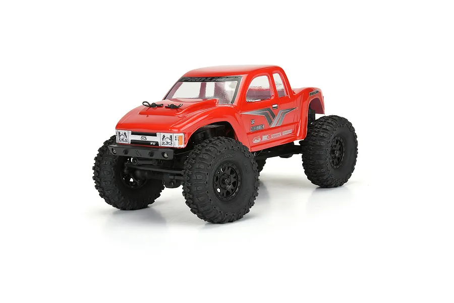 Pro-Line 1.0&amp;quot; Trencher Tyres on Black Impulse Bead-Loc Rims - Beadlocked Wheels 4Pcs image 74676