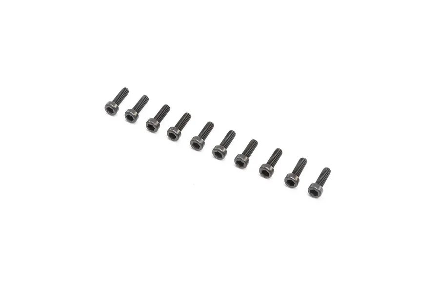 Axial 2.5x8mm Fine Thread Cap Head Screws 10Pcs image 74737