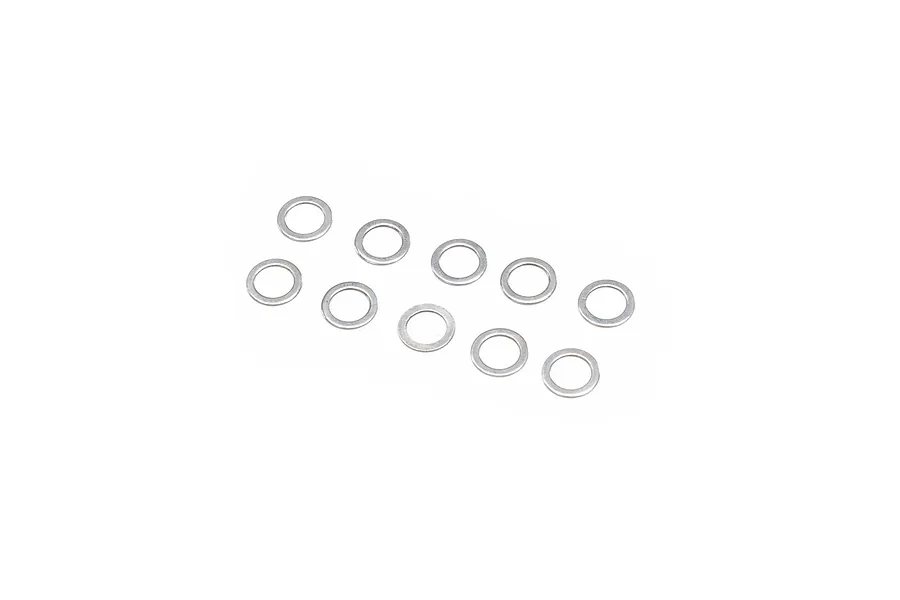 Axial 4x6x0.3mm Metal Washers 10Pcs image 74745