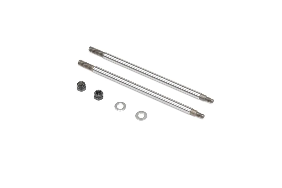 Losi Nutted Shock Shafts 2Pcs image 74847