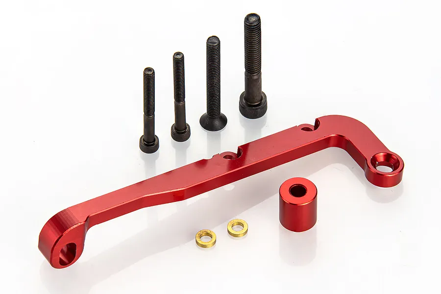 Rovan Orange Aluminium Clutch Carrier &amp;amp; Brake Mount Set image 74897