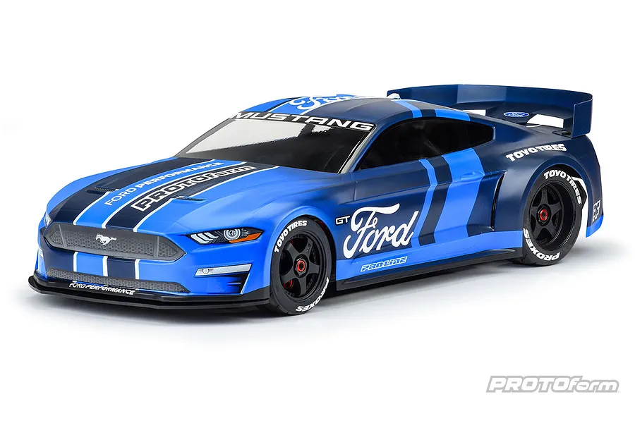 Protoform 1/7 2021 Ford Mustang GT Clear Unpainted Body Shell image 74998