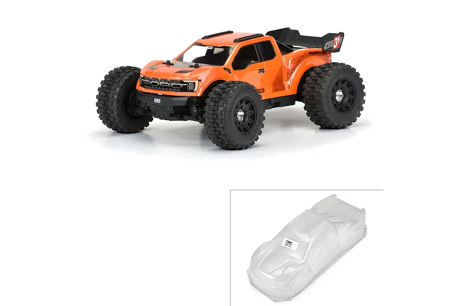 Pro-Line 1/10 2022 Ford F-150 Raptor Clear Unpainted Body Shell image 75018