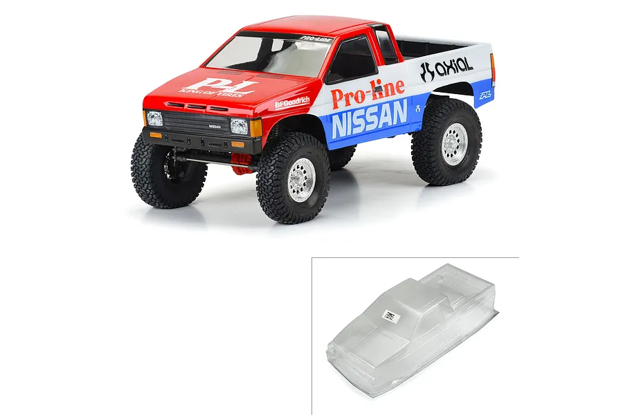 Pro-Line 1/10 1987 Nissan Hardbody D12 Clear Unpainted Body Shell image 75035