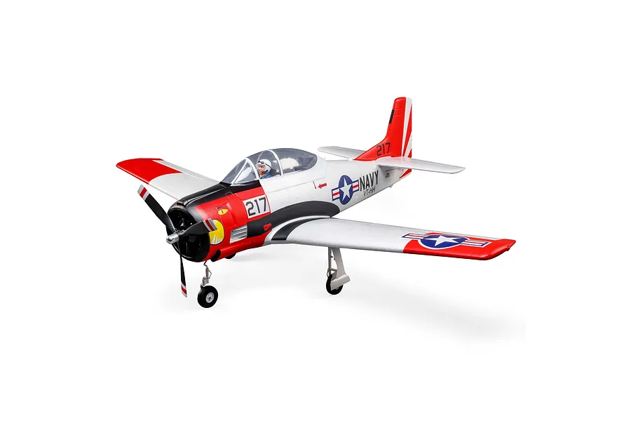 E-Flite RC Plane T-28 Trojan 1.2m Warbird PNP image 75099