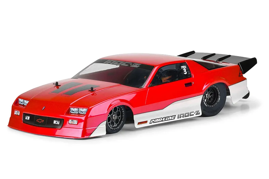 Pro-Line 1/10 1985 Chevy Camaro IROC-Z 22S Drag Car Unpainted Body Shell image 75120