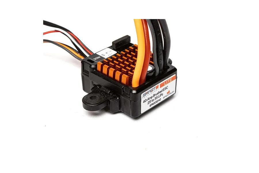 Spektrum Firma Lite 40A Waterproof Brushed ESC w/ Smart Technology image 75165