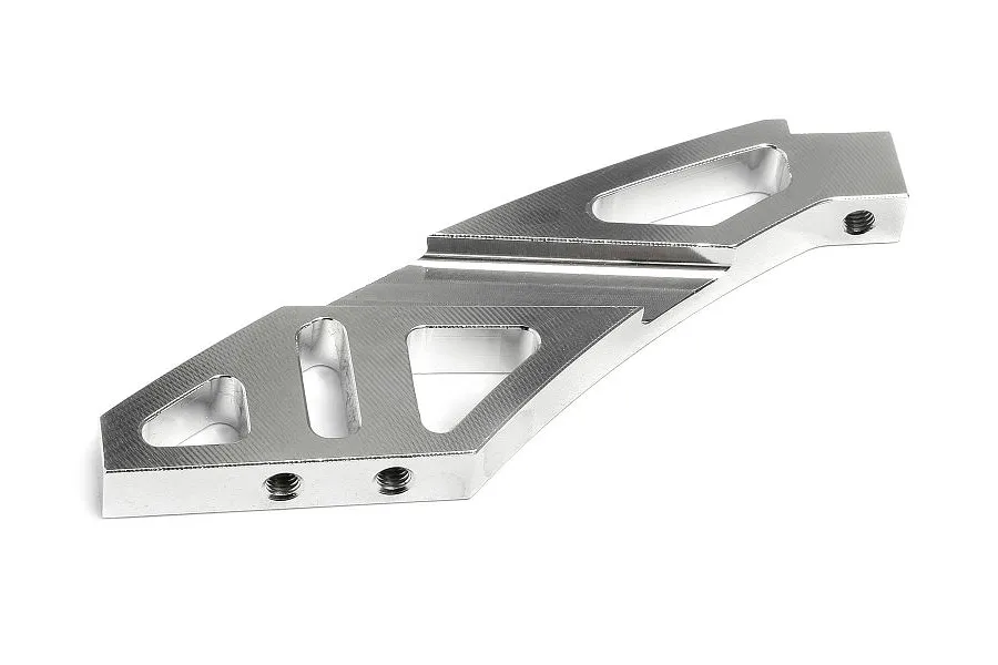 HPI Bullet Silver Aluminium Front Anti-Bending Plate w/Screws image 7525