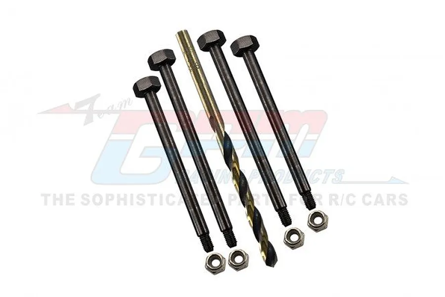 GPM Sledge Steel Front &amp;amp; Rear Outer Suspension Pins Set image 75304