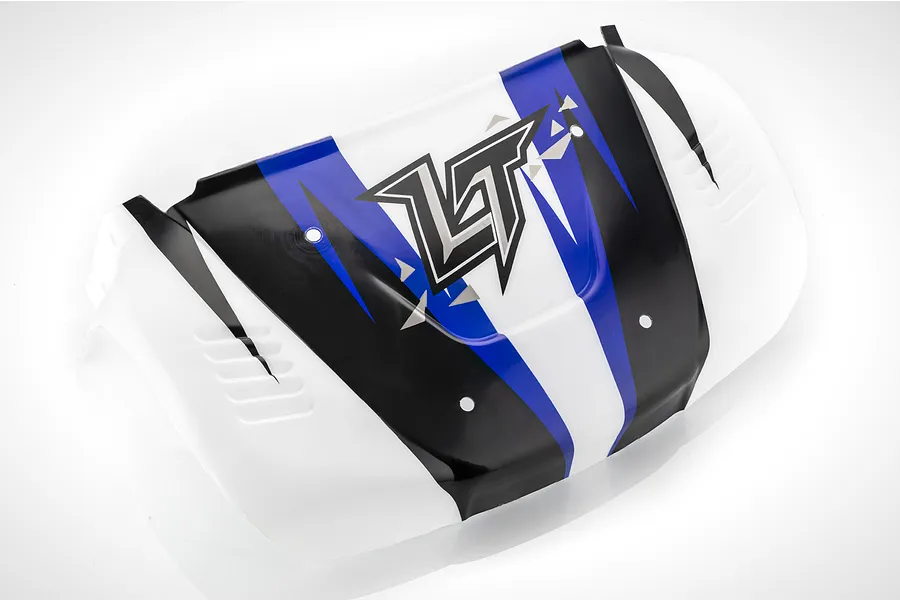 Rovan 1/5 5IVE-T Completed Painted Blue Body Shell &amp;amp; Roll Cage Kit image 75379