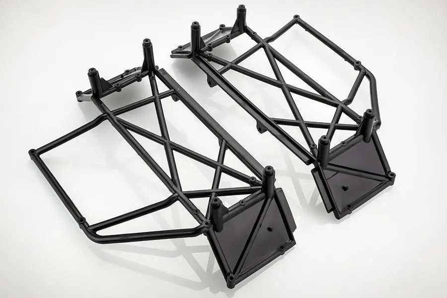 Rovan 1/5 5IVE-T Completed Painted Red Body Shell &amp;amp; Roll Cage Kit image 75394