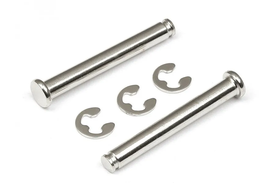 HPI Bullet 3x25mm Front Outer Suspension Arm Pins w/E-Clips 2Pcs image 7546