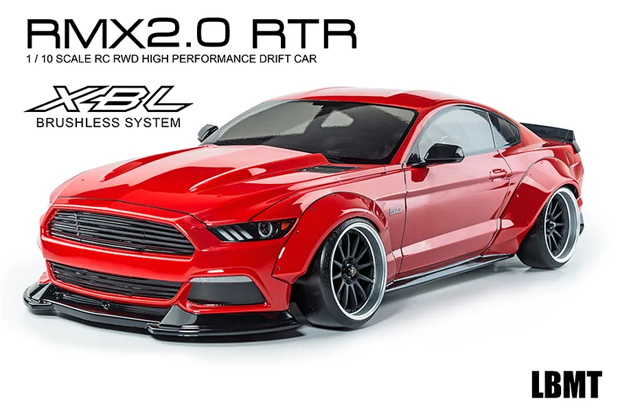 MST RMX 2.0 LBMT RC Drift Car Electric Brushless 2WD 1/10 Scale RTR - Red image 75475