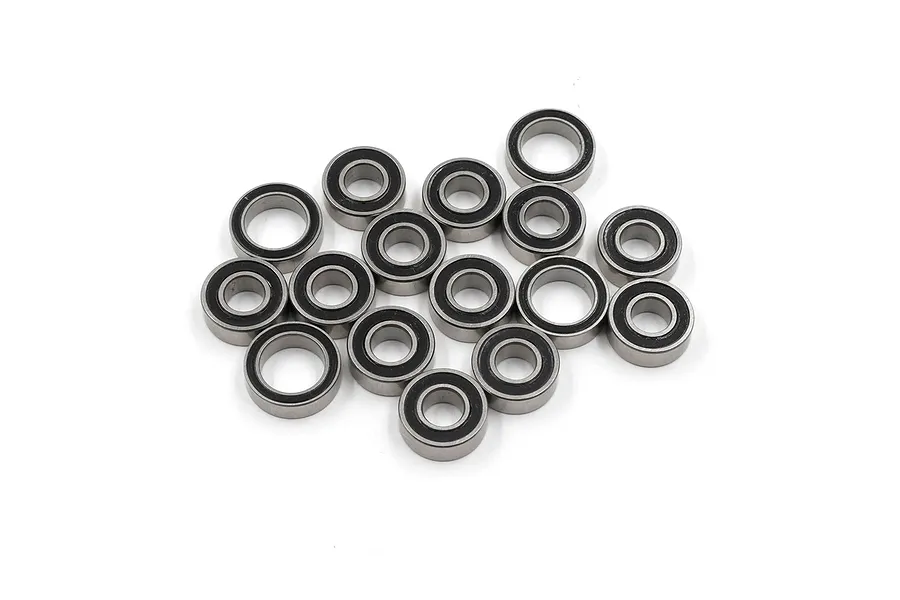Yeah Racing Rubber Shielded Ball Bearing Kit for Tamiya TT-02B image 75525