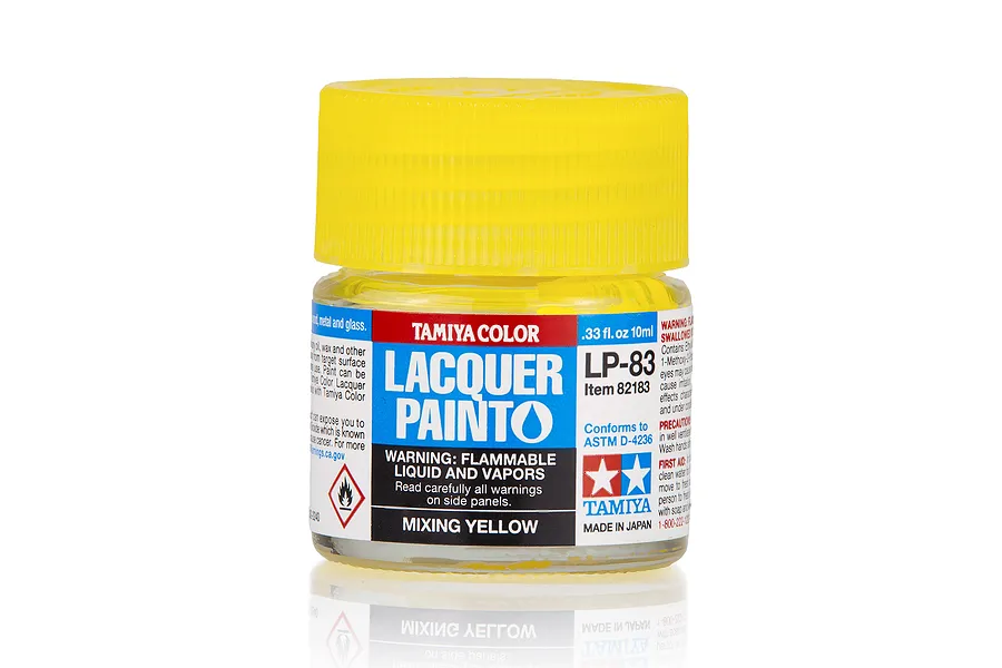 Tamiya LP-83 Mixing Yellow Lacquer Paint 10ml image 75569