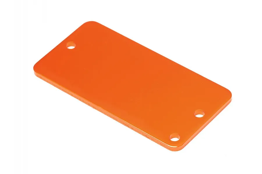HPI Bullet Flux Orange Aluminium Servo Top Plate image 7558
