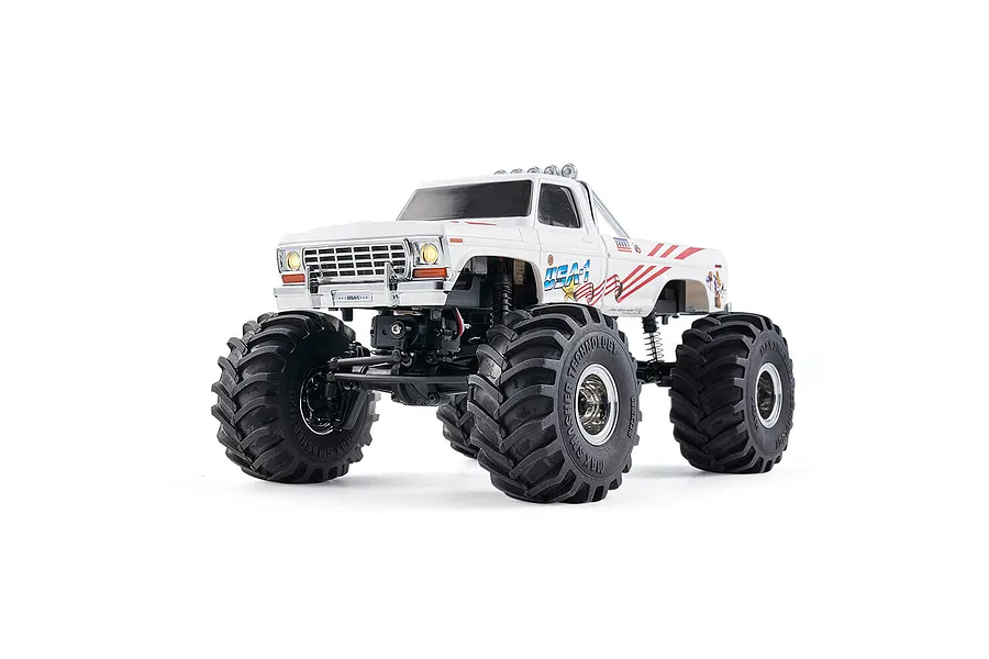 FMS FCX24 Smasher RC Monster Truck Electric 1/24 Scale RTR - White image 75646