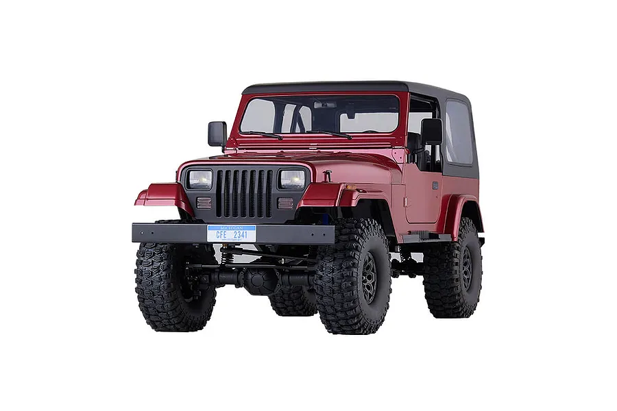 FMS Mashigan RS RC Rock Crawler Electric 4WD 1/10 Scale RTR - Red image 75667