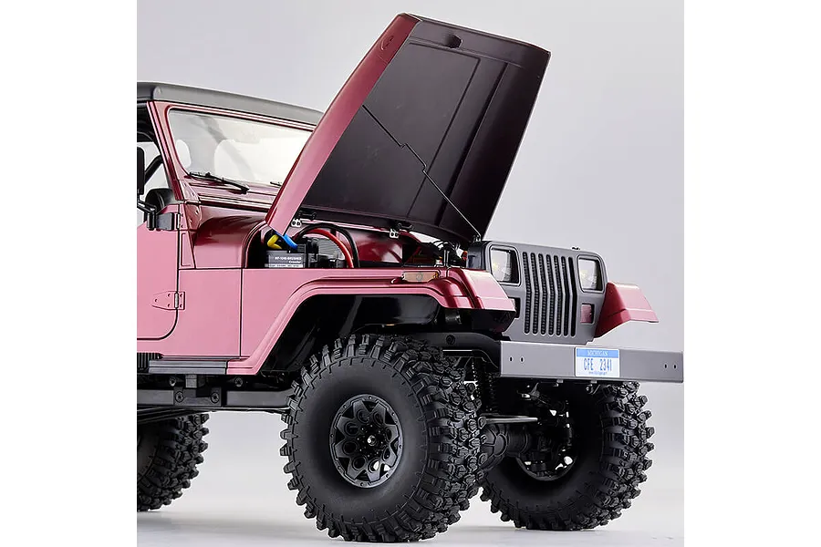 FMS Mashigan RS RC Rock Crawler Electric 4WD 1/10 Scale RTR - Red image 75674