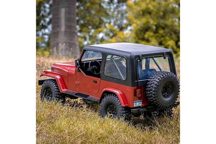 FMS Mashigan RS RC Rock Crawler Electric 4WD 1/10 Scale RTR - Red image 75680